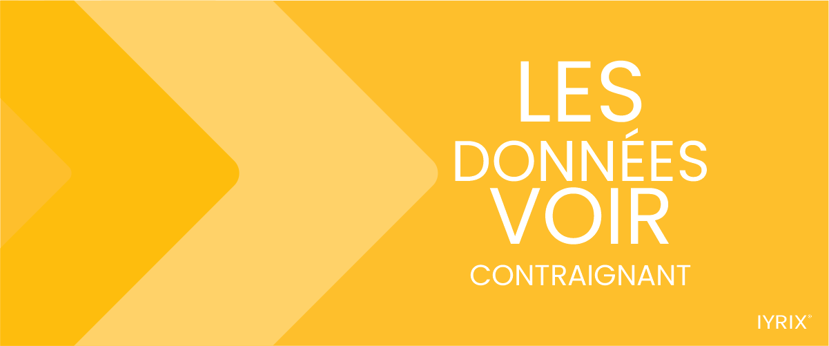 Liaison de la vue des données